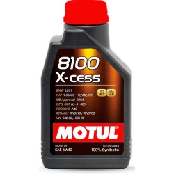 Масло синтет. MOTUL X-cess 5W40 1л. 8100